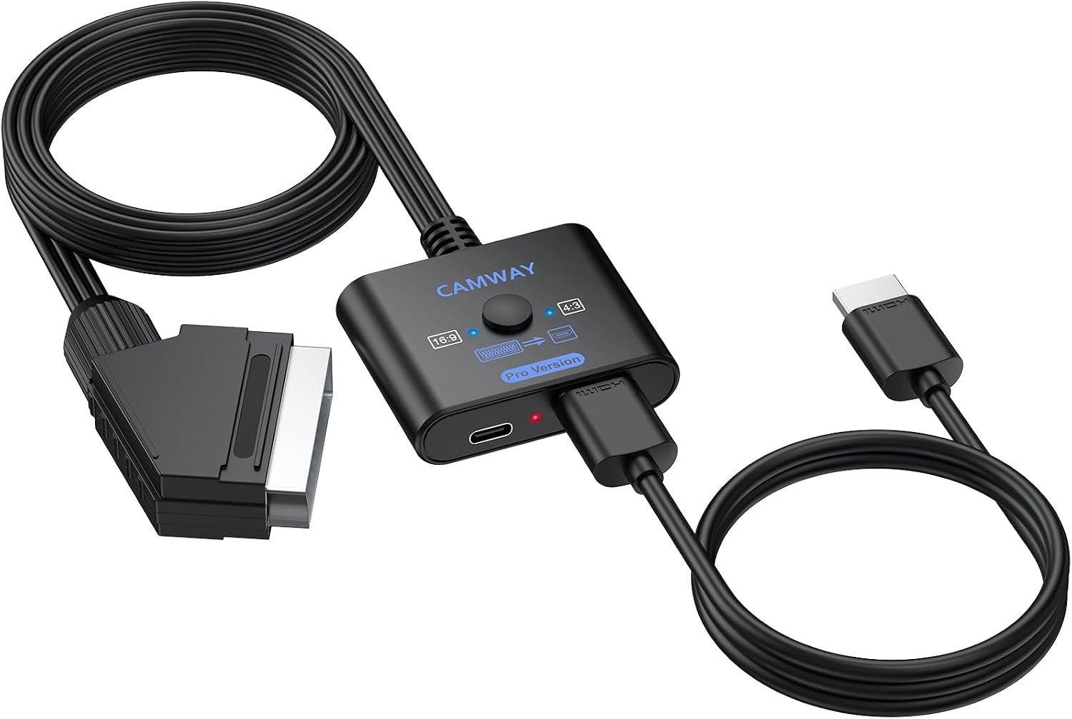 Detalle de CAMWAY SCART to HDMI Converter 1080P