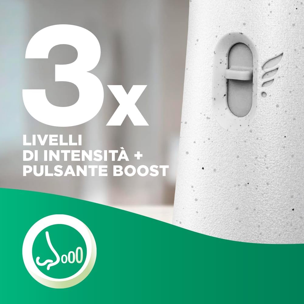 Detalle 2 de Airwick Active Fresh Deodorante per Ambienti – Diffusore automatico senza gas con ricarica Brezza Marina e Magnolia (228 ml)