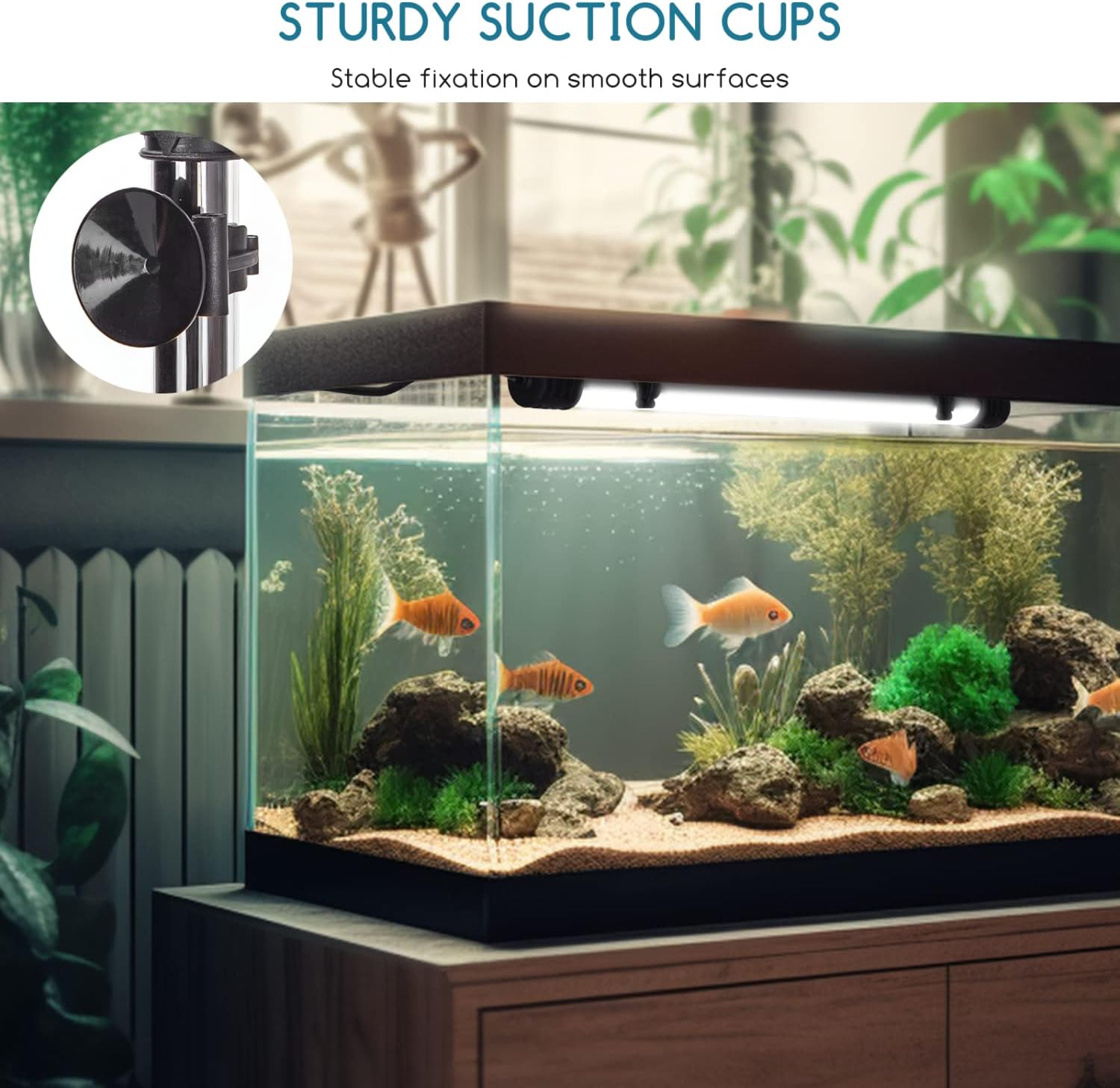 Detalle 2 de Nobleza LED impermeabile per acquario 30 cm