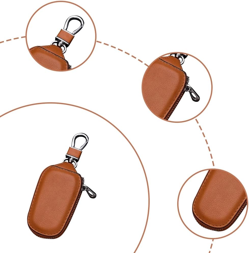 Detalle de MiOYOOW Large Capacity Car Key Case Holder