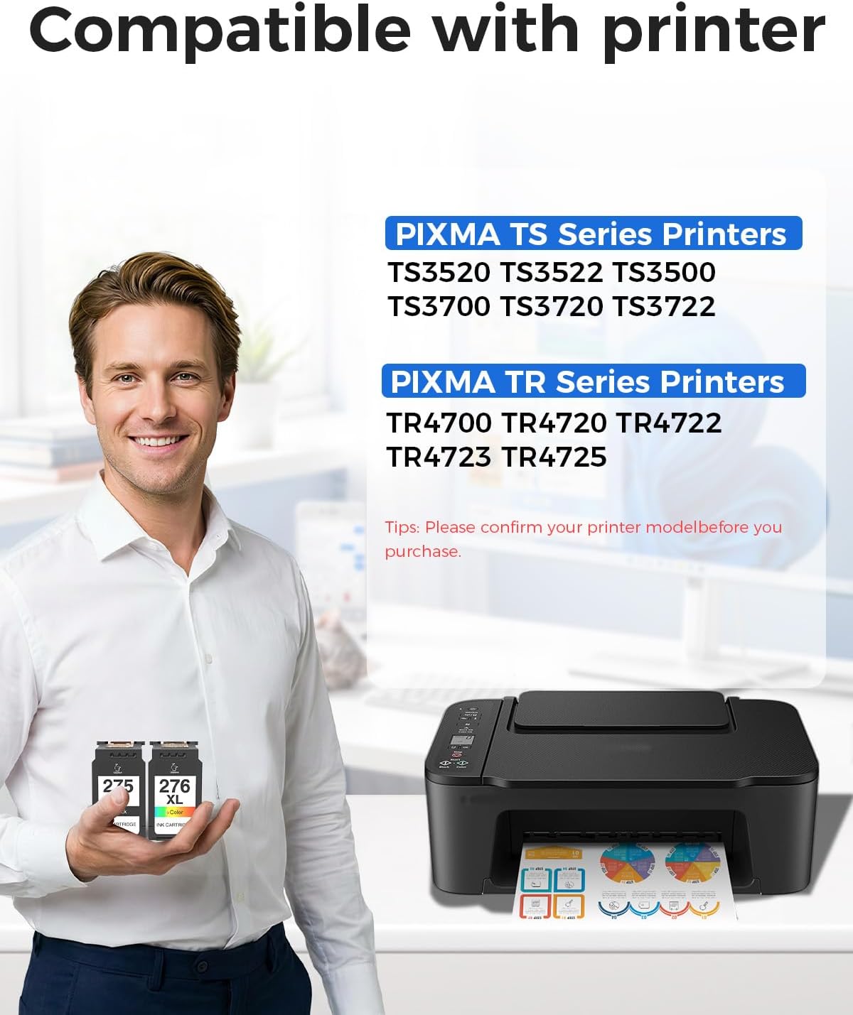 Detalle de Uiprint Ink Cartridges 275XL