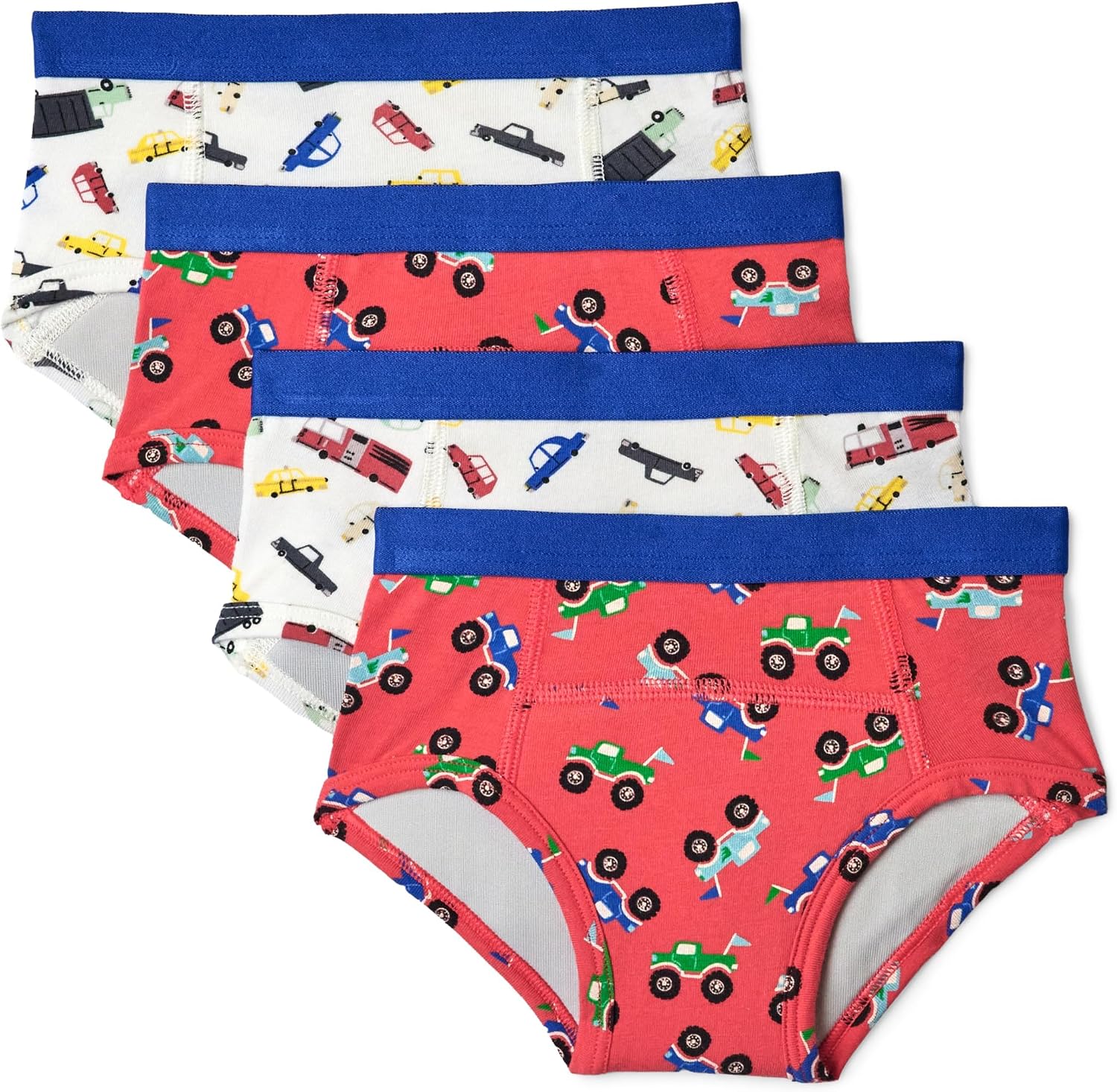 Detalle de Amazon Essentials Mutandine da Apprendimento in Cotone Unisex – Bambini e ragazzi, Confezione da 4