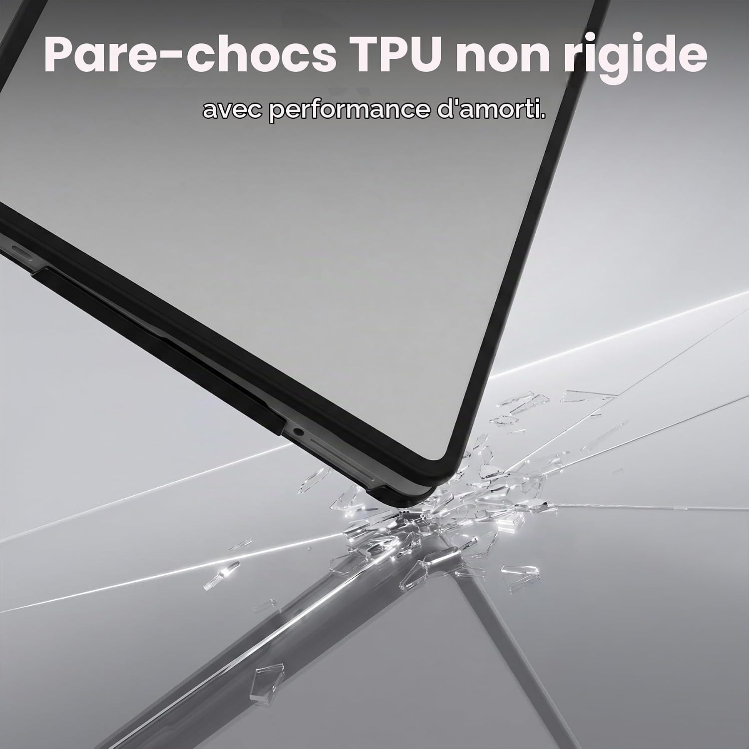 Thumbnail 3 de eleger A3404 beschermhoes voor MacBook Neo 13 inch, mat transparant