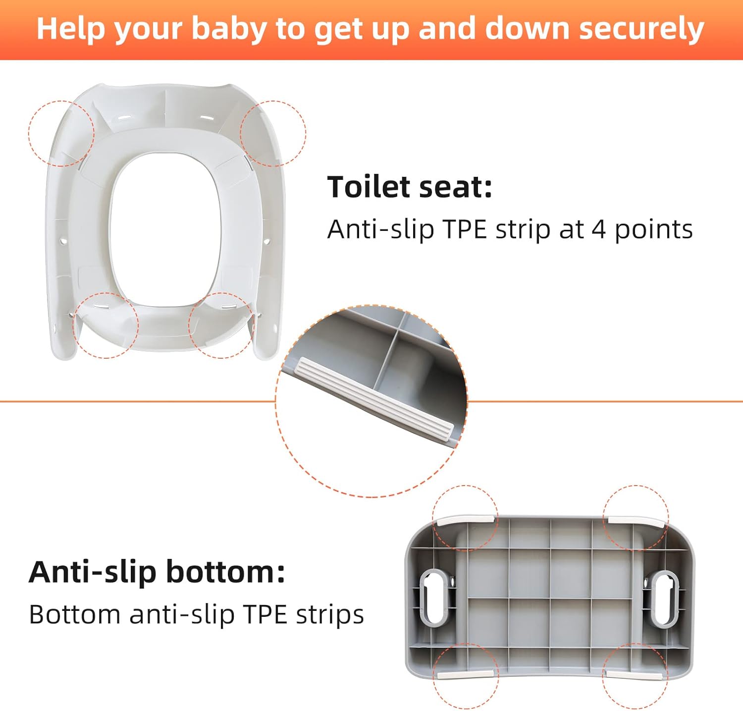 Detalle 2 de Potty training seat 70 kg 🚽