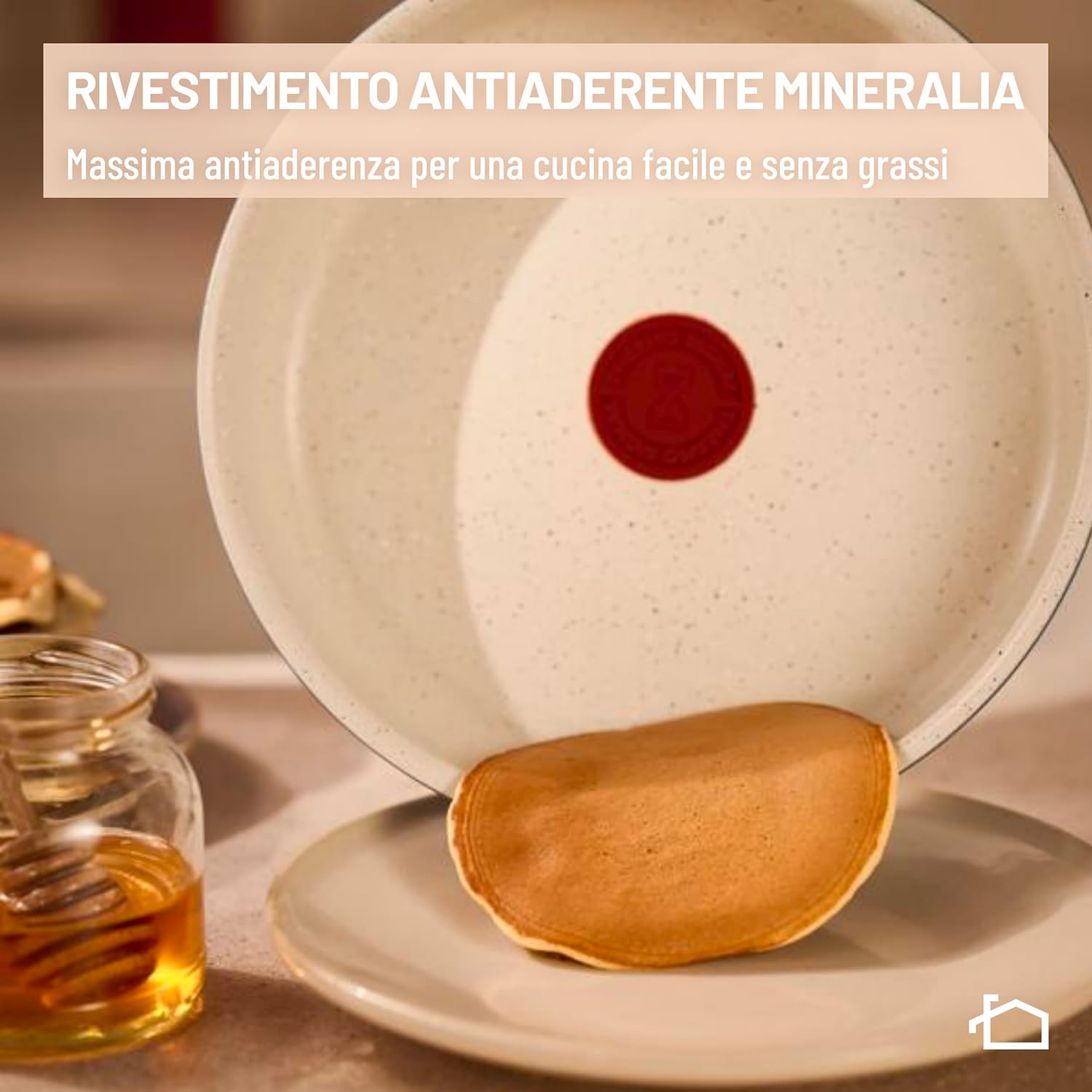 Thumbnail 3 de Lagostina Ingenio Pastel set di padelle antiaderenti 11 pezzi con manico rimovibile Brezza