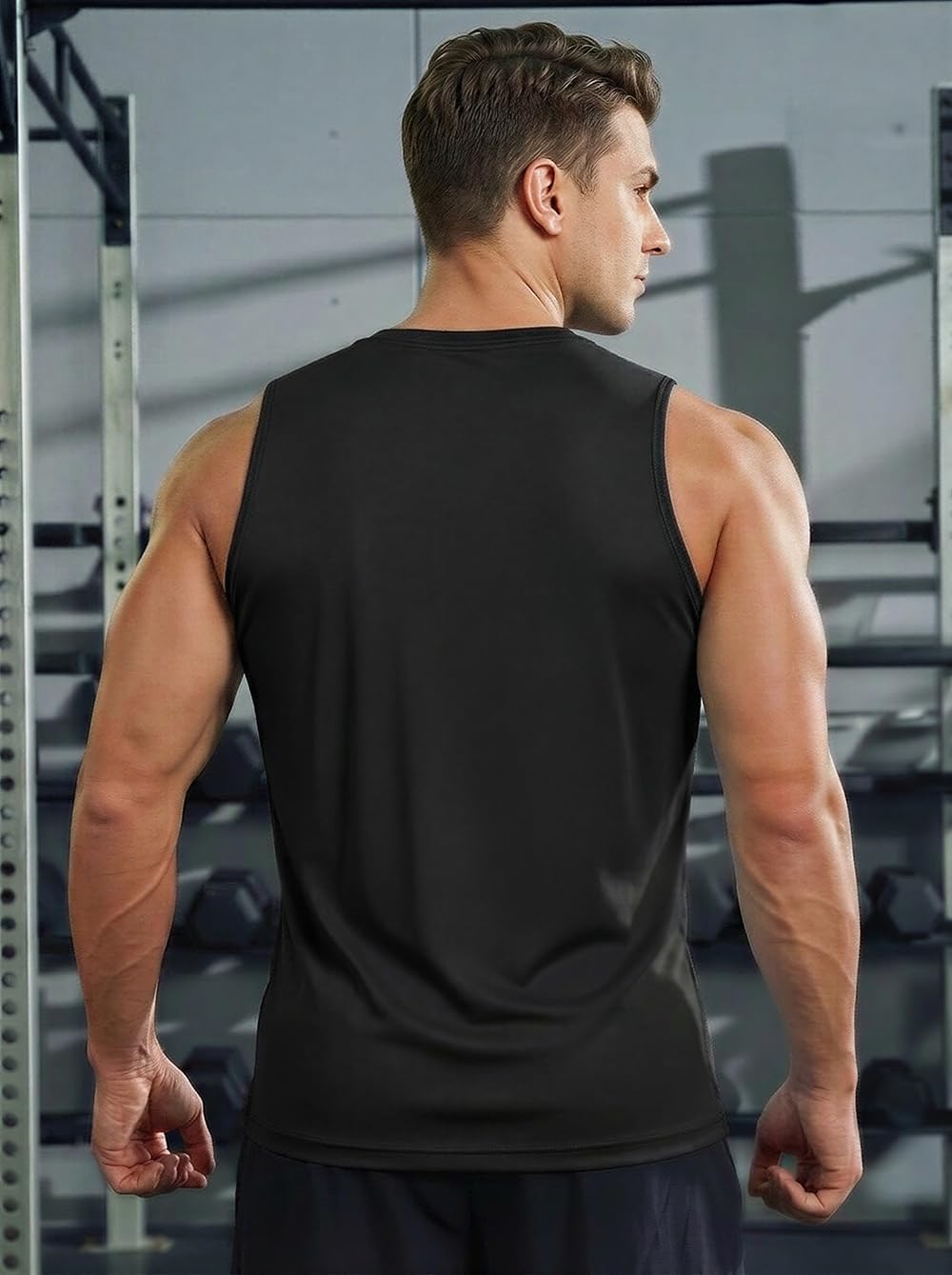 Thumbnail 1 de MAGCOMSEN Canotta Sportiva da Allenamento per Bodybuilding da Uomo con Protezione UV UPF 50+