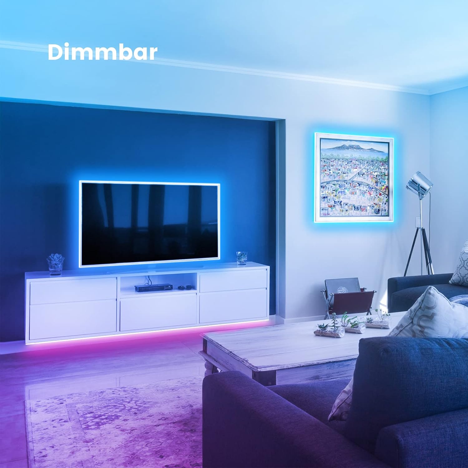 Detalle 2 de VKH LED Strip 10 m RGB LED-Streifen für Zimmer 🎉