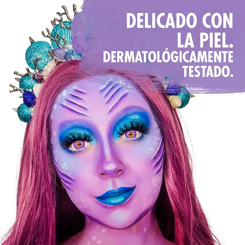 Detalle de Snazaroo Pintura facial blanco payaso 250 ml