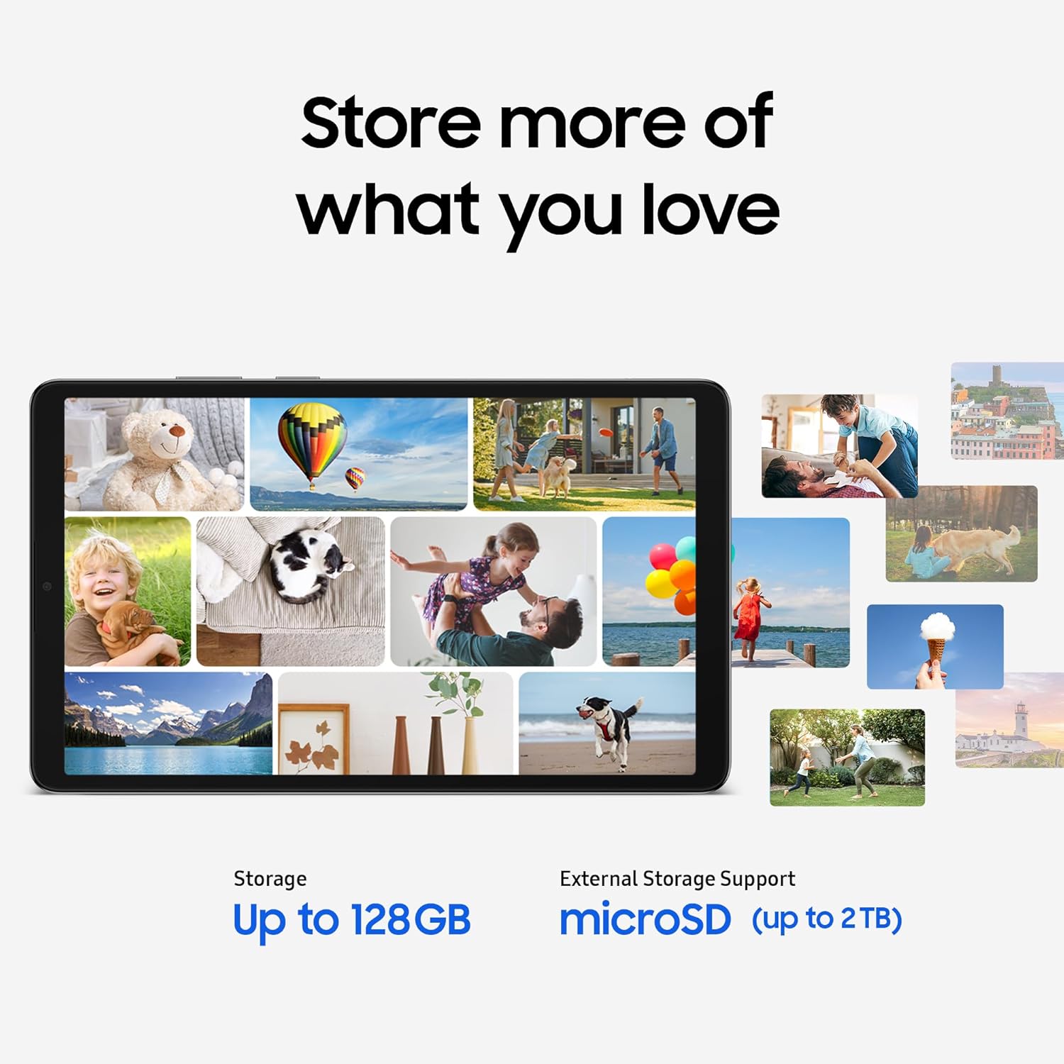 Thumbnail 3 de Samsung Galaxy Tab A11 8.7-inch Android Tablet (90Hz, 128GB, 8GB, Dolby Dual Speakers) – Silver (UK Version, 3-Year Extended Warranty)