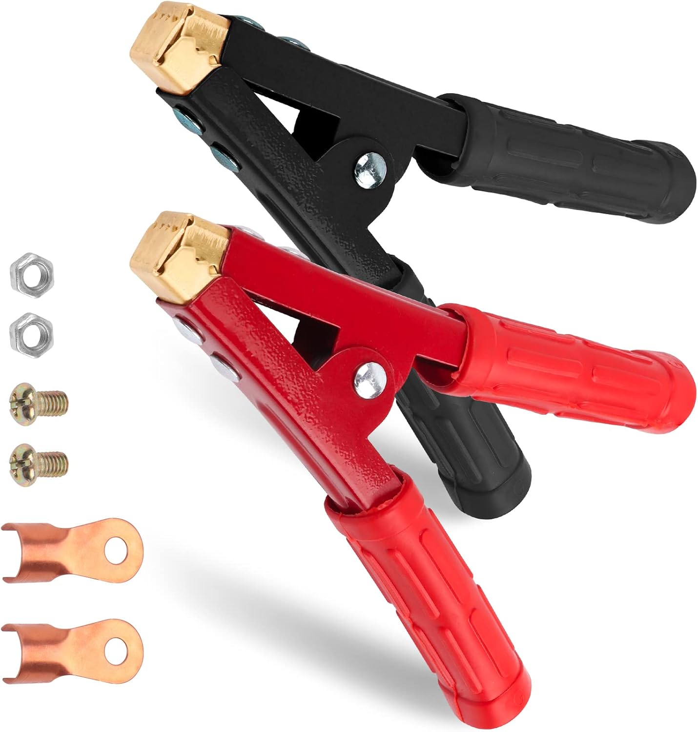 JatilEr 1000A Großkrokodilklemmen – isoliert, aus Reinkupfer, 16–35 mm²