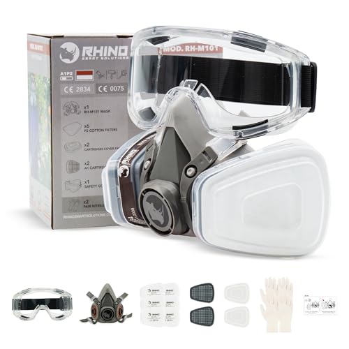 Detalle de RHINO Smart Solutions mascarilla respiratoria RH-M101