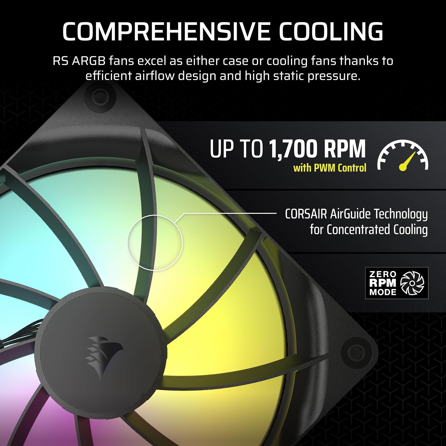 Thumbnail 6 de CORSAIR PWM fans, RS140