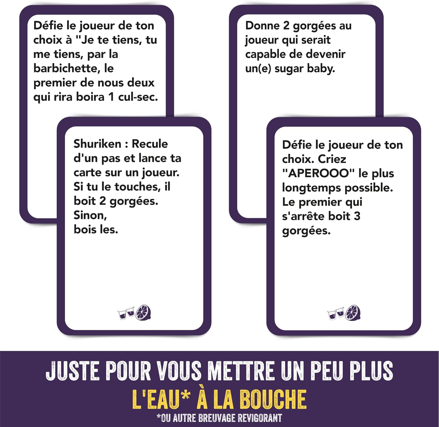 Thumbnail 2 de ZENAGAME Le Traquenard : jeu d’alcool de 300 cartes (version française)