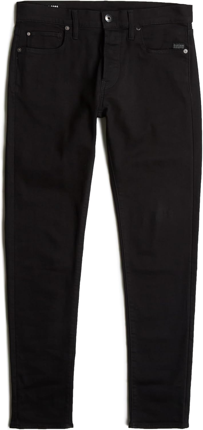 Thumbnail 3 de G-Star Herren 3301 Slim Jeans – Knopfverschluss, normale Leibhöhe, schlankes Bein
