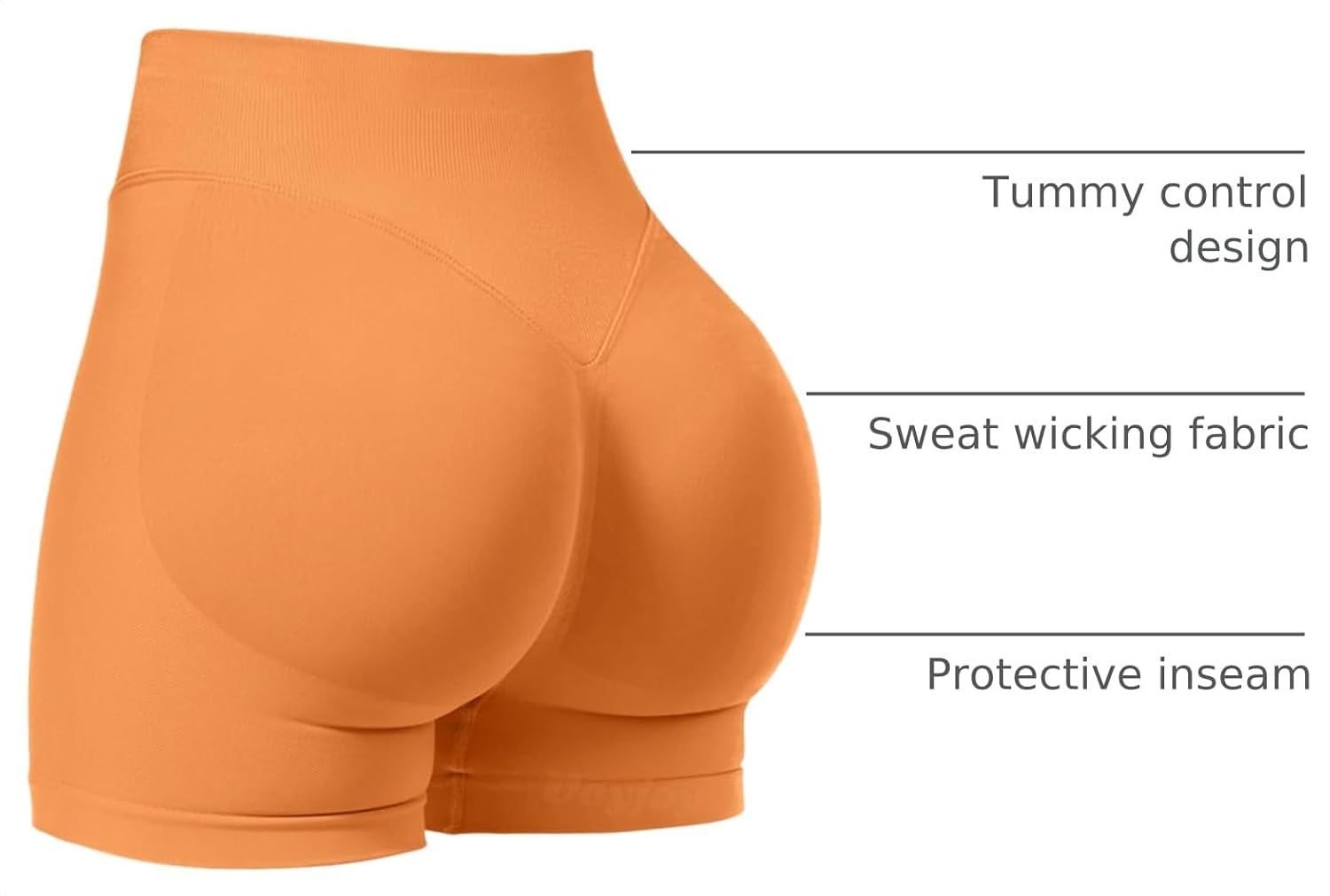 Detalle de VOYJOY Workout Shorts 2.5-Inch Inseam