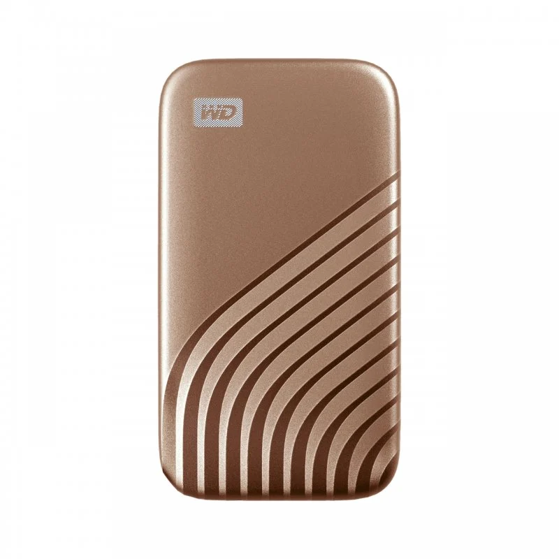 Detalle de WD My Passport SSD 2TB USB-C Dorado – Sandisk