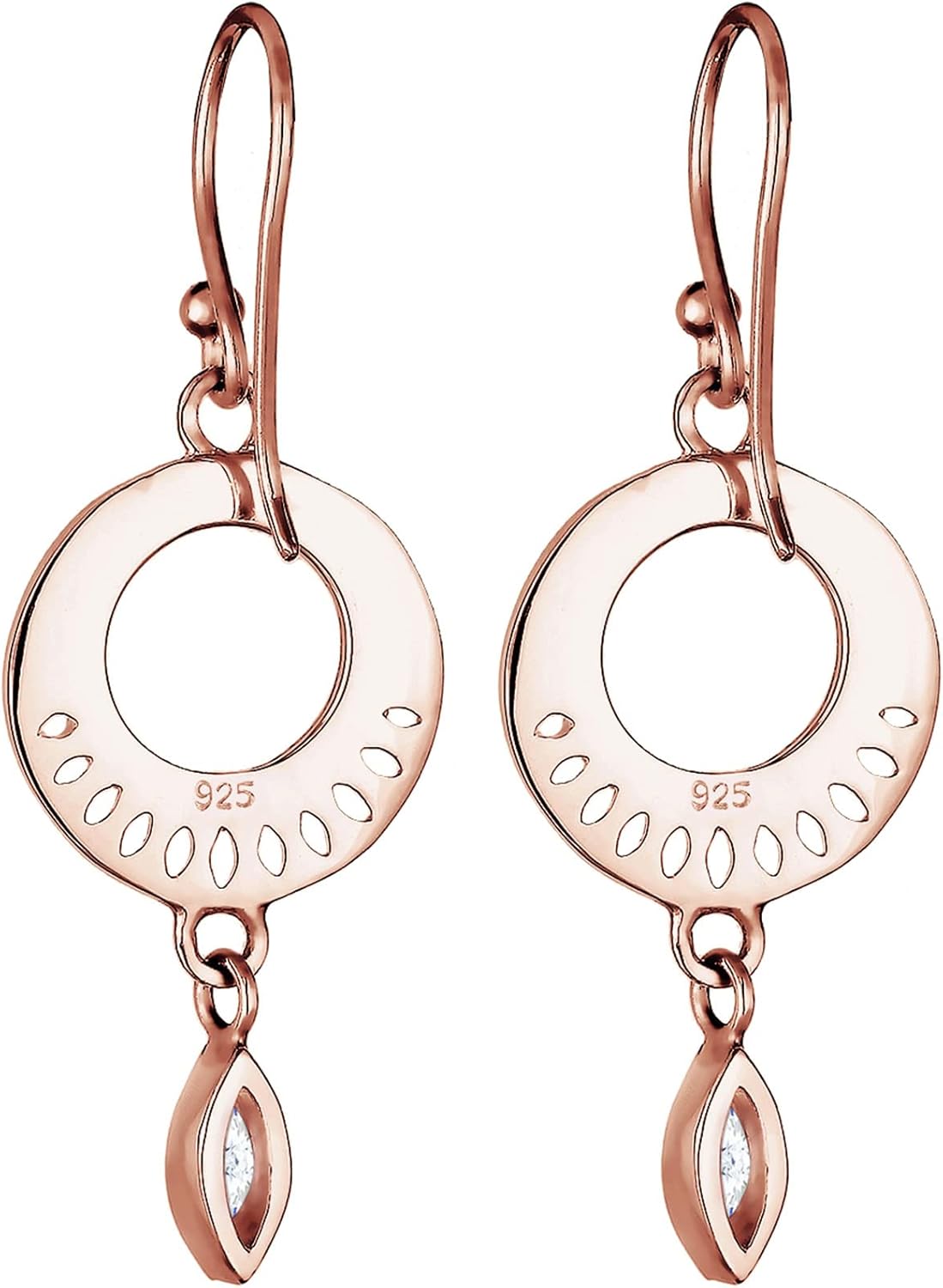 Thumbnail 3 de Elli Premium Damen Ohrringe Ornament Cut-Out