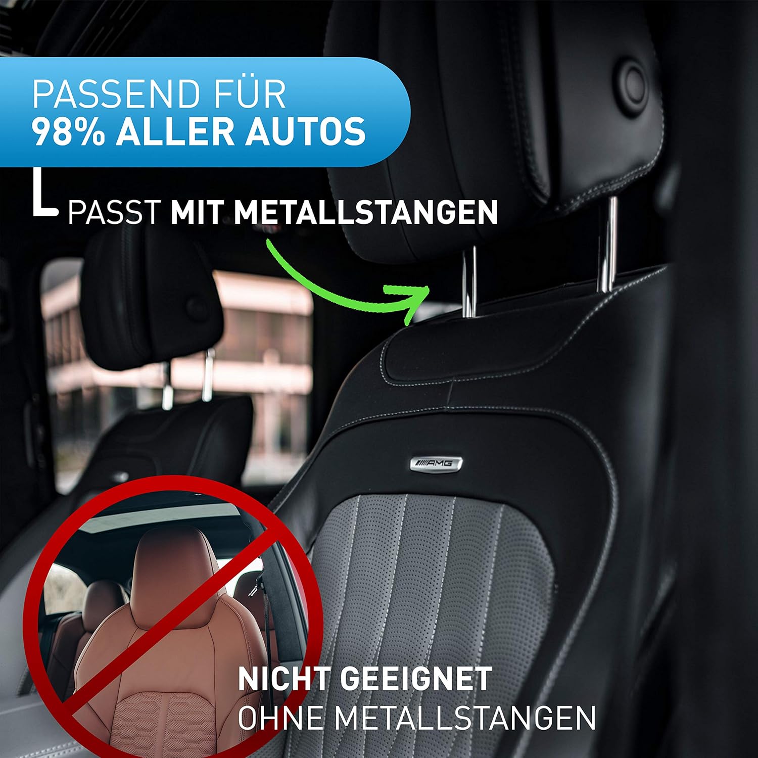 Thumbnail 4 de FLIPLINE Kopfstütze Auto – Bequeme Nackenstütze für Kinder und Erwachsene, Installation in 2 Minuten