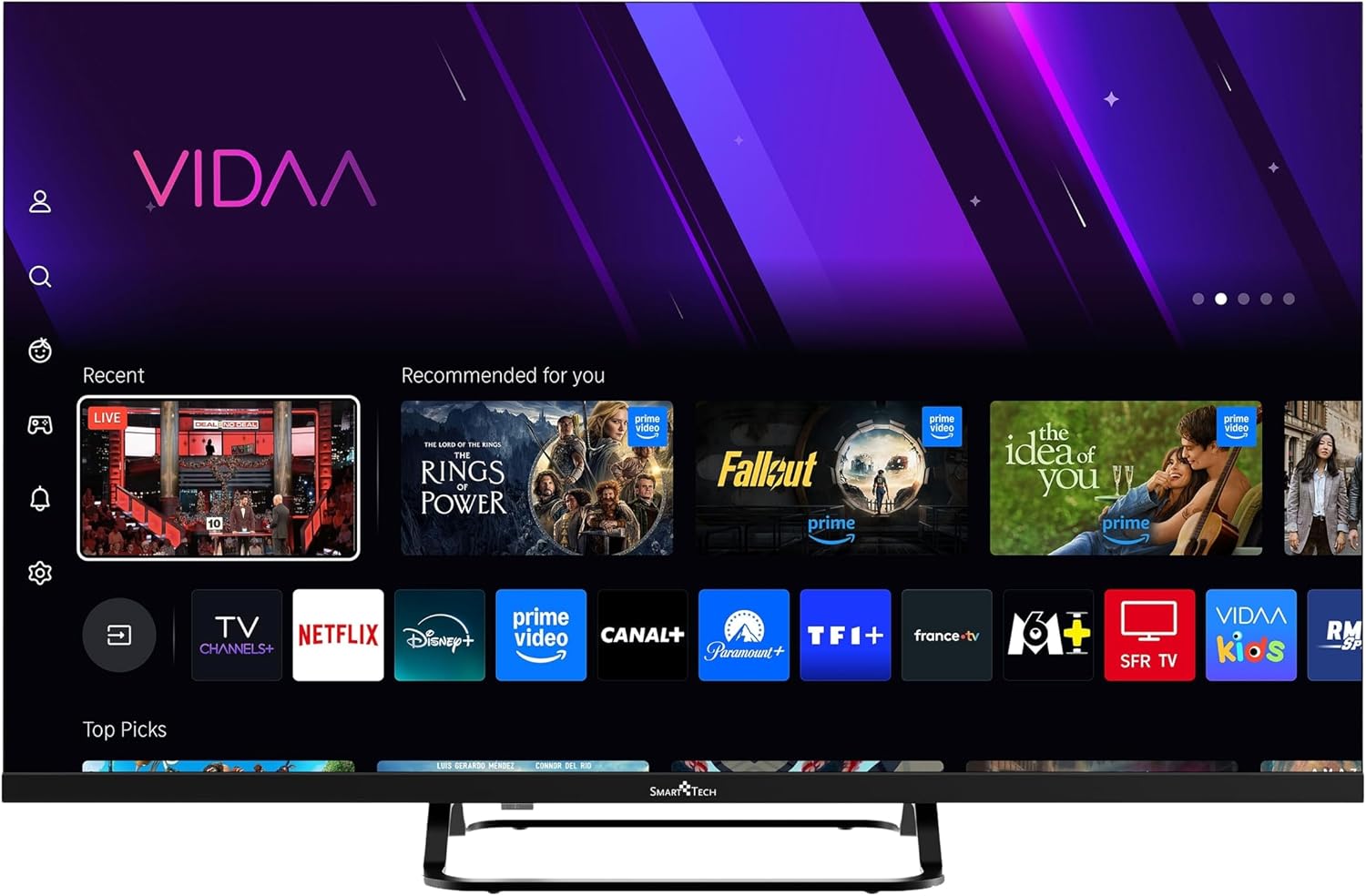 Thumbnail 1 de Smart Tech 32HV02V – 32-Zoll LED Smart TV mit VIDAA, Triple-Tuner und HD-Auflösung