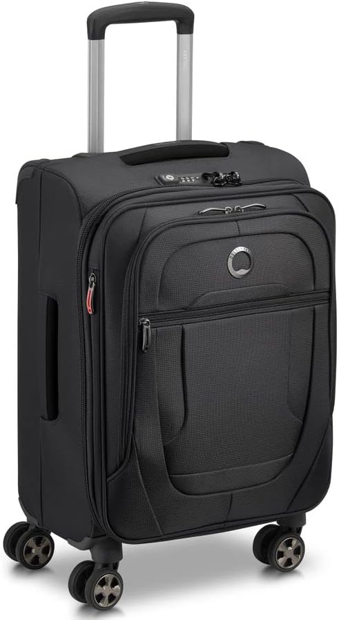 Detalle de DELSey PARIS Helium DLX: Valigia Cabina Morbida Estensibile 55x35x28 cm, 42 L