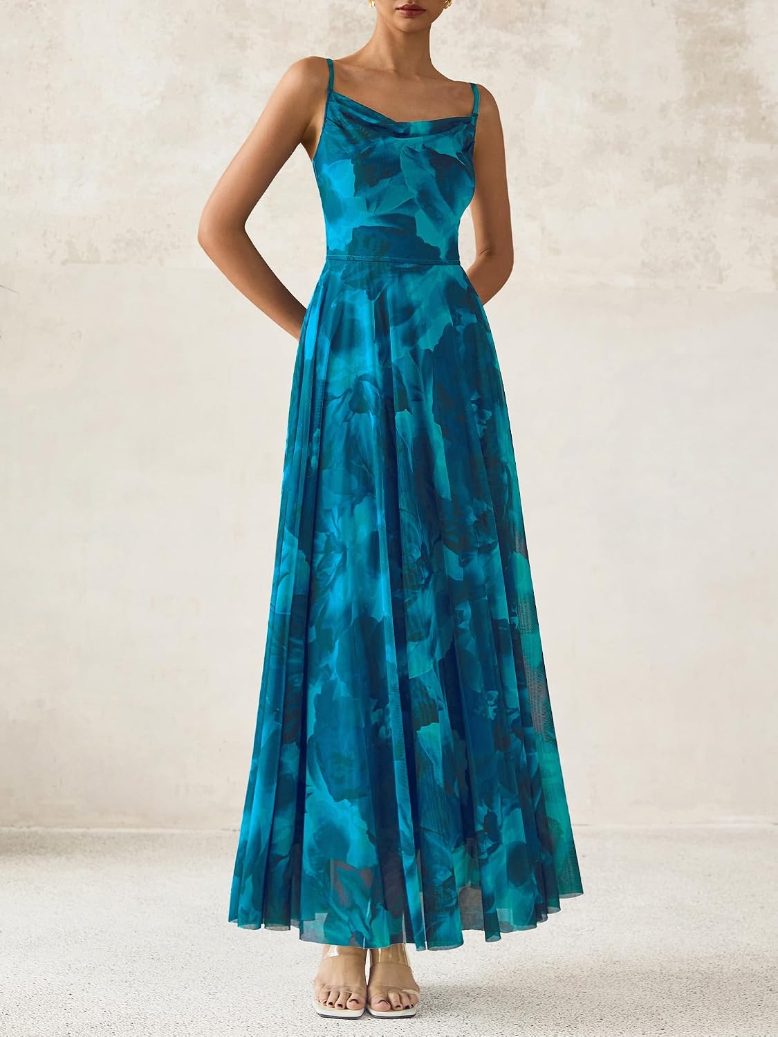 Thumbnail 6 de BTFBM Summer Floral Maxi Dress: Elegant Boho Beachwear for Warm‑Weather Moments