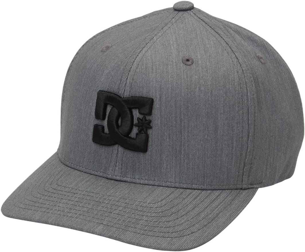 Detalle de DC Shoes Cap Star Casquette visière Homme — 5-panel coton et visière imitation suede