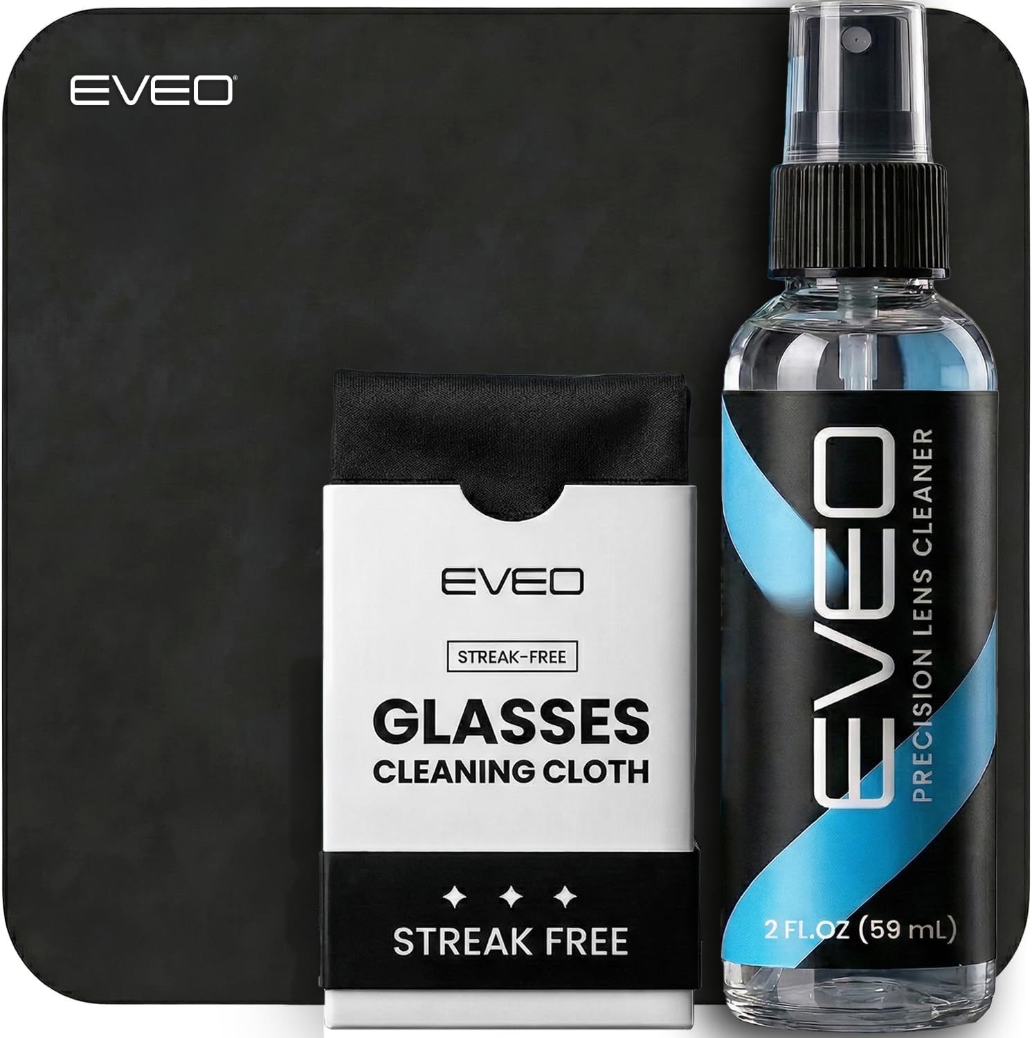 Detalle de EVEO Eyeglass Cleaner Kit with Microfiber Cloth