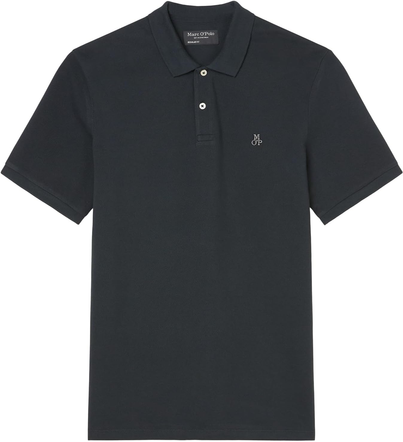 Thumbnail 6 de Marc O’Polo polo manches courtes en coton biologique Regular Fit, Bleu Dark Navy (L)