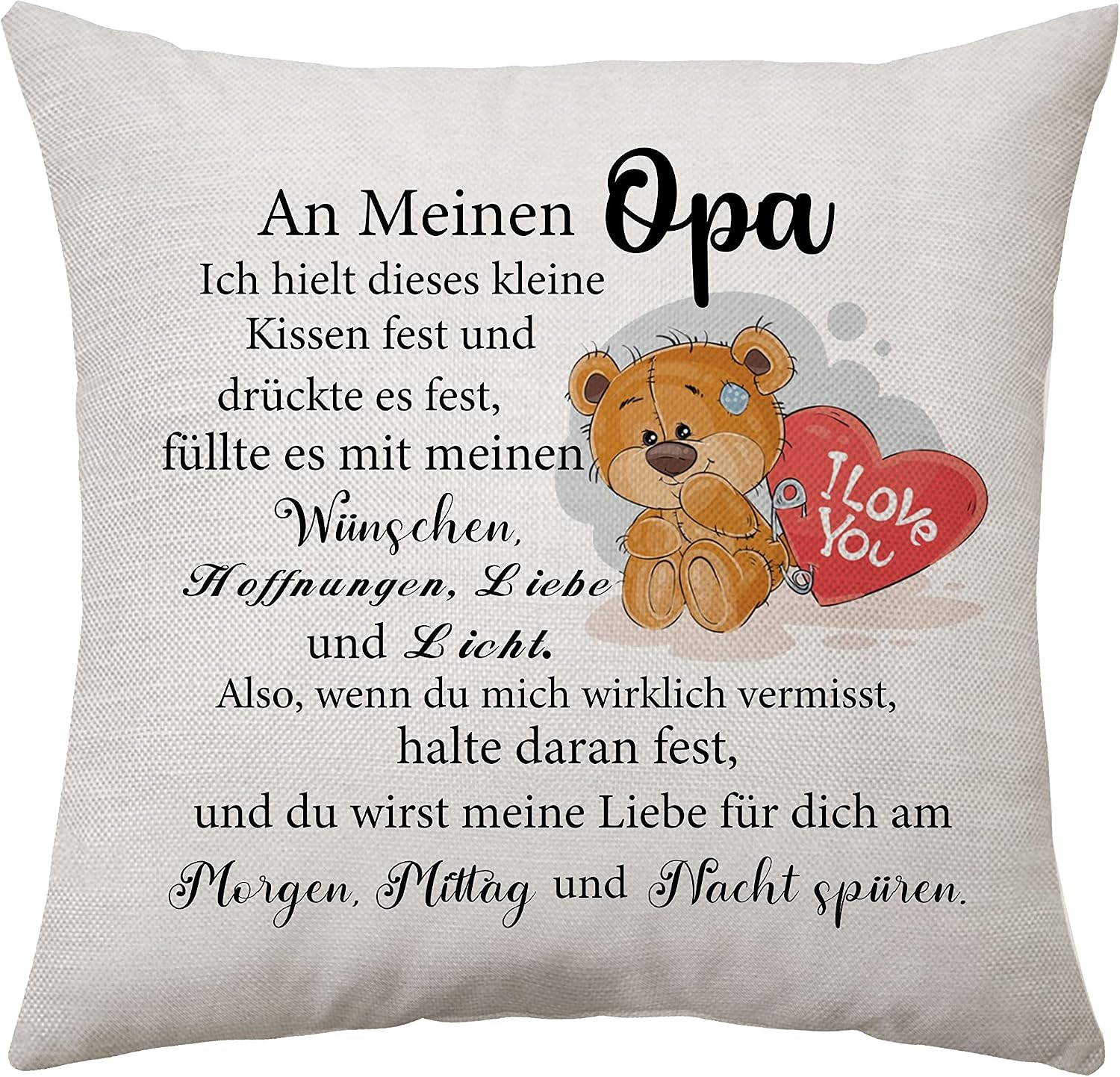 Thumbnail 6 de An Meine Tochter Kissenbezug 45 cm x 45 cm