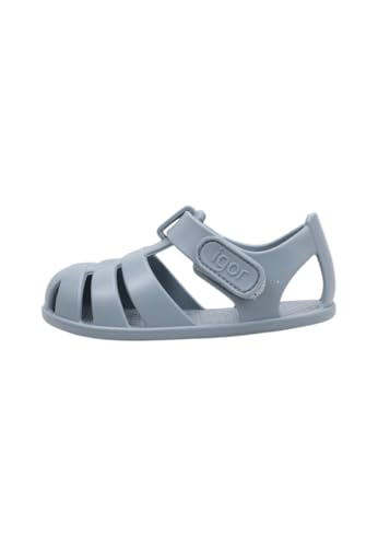 Detalle de IGOR Cangrejeras Barefoot Nemo Solid S10324 — Talla 22, color Oceano