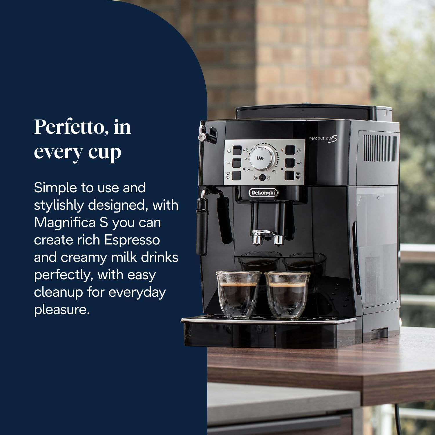 Thumbnail 1 de De'Longhi Magnifica S ECAM22.110.B: Bean-to-Cup Coffee That Fits Home Life