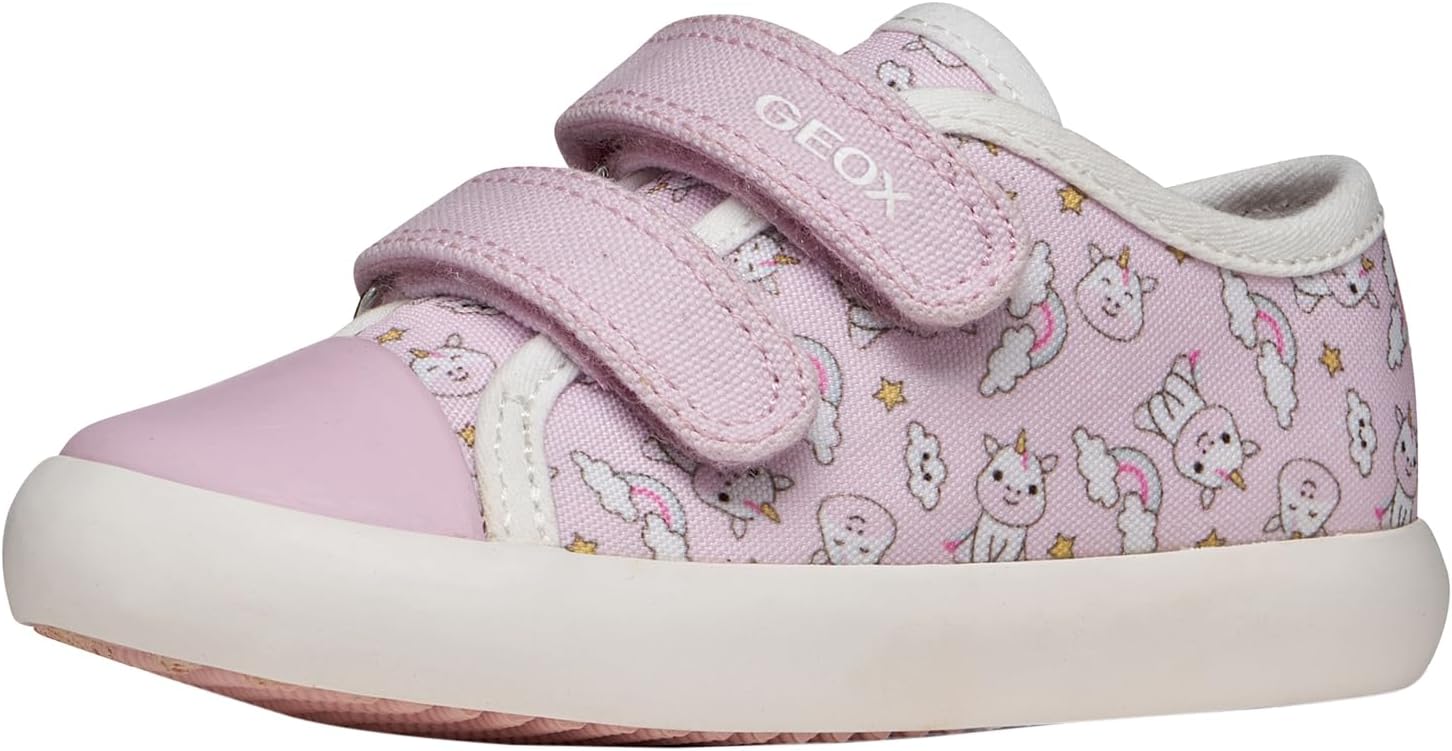 Detalle de Geox B Gisli Girl B BasketBébé Fille – Chaussures respirantes pour petite fille