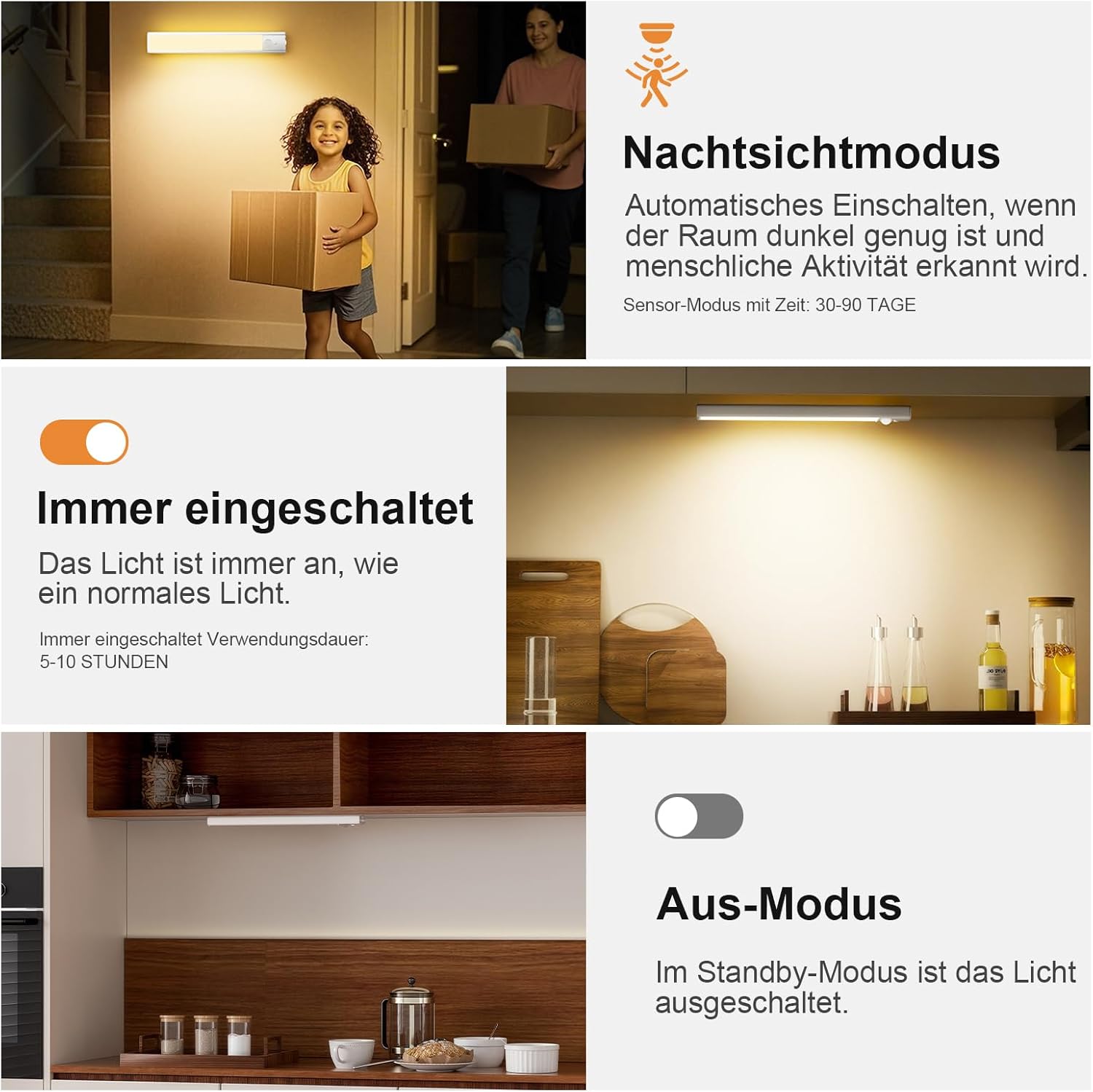 Thumbnail 3 de daphomeu Unterbauleuchten 5er Set