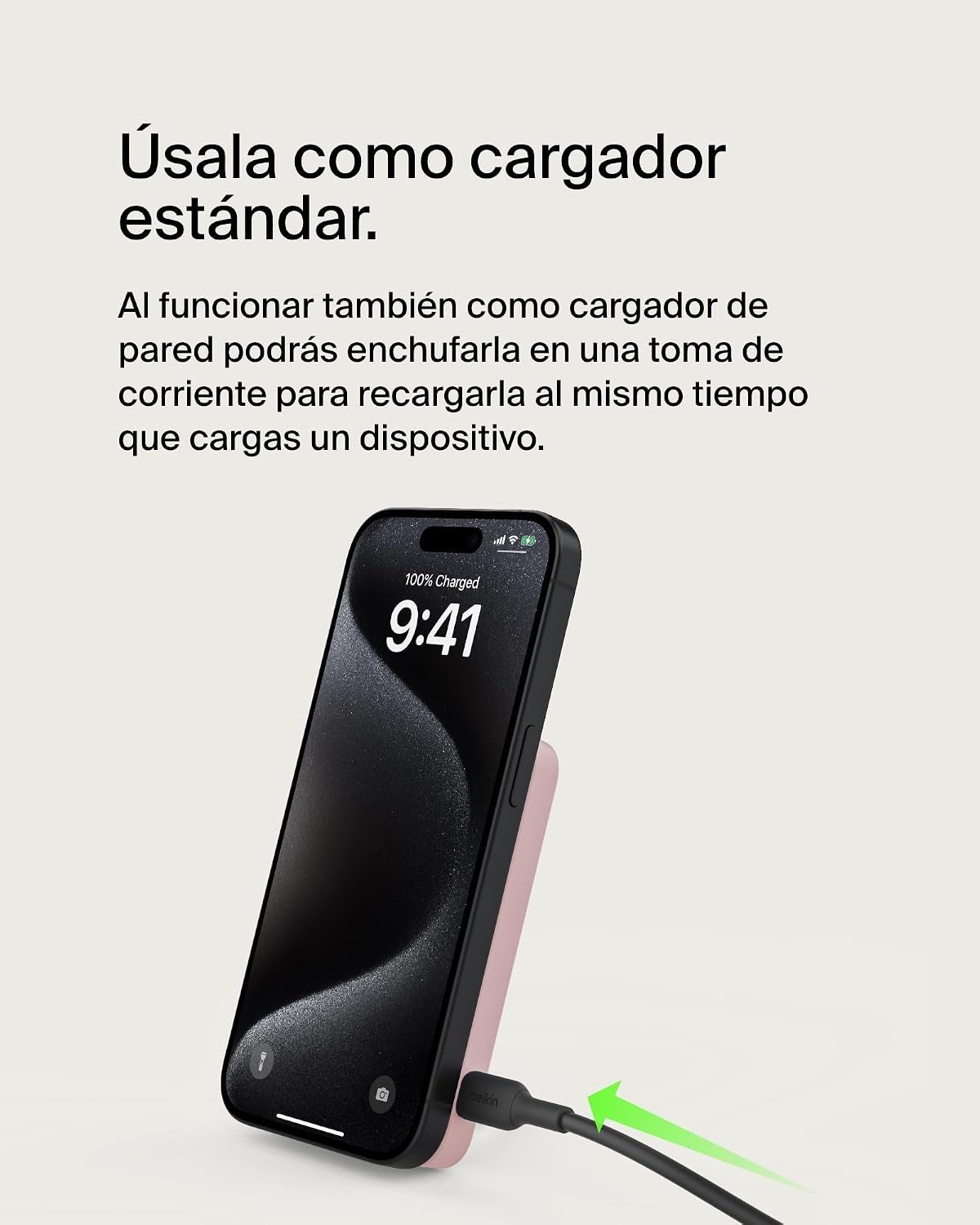 Thumbnail 6 de Belkin BoostCharge Pro Batería USB-C Inalámbrica 5000mAh