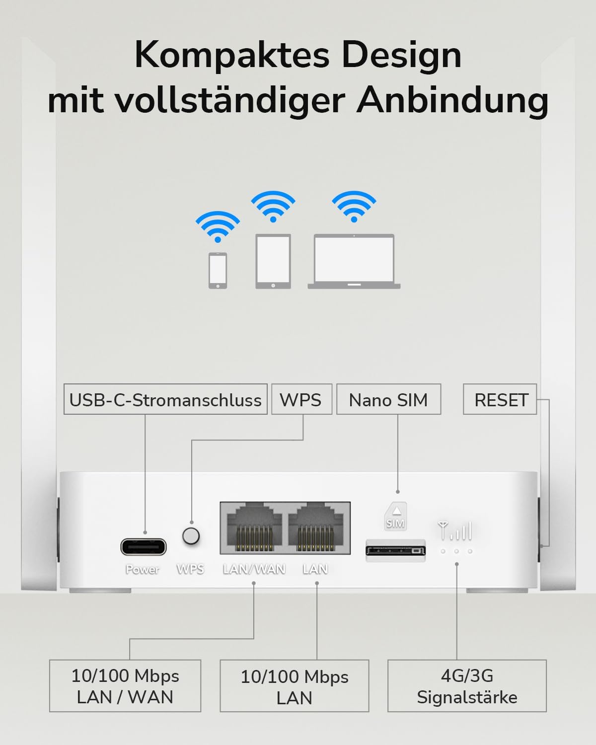 Thumbnail 4 de Cudy LT300 4G LTE Router 300 Mbit/s 📶