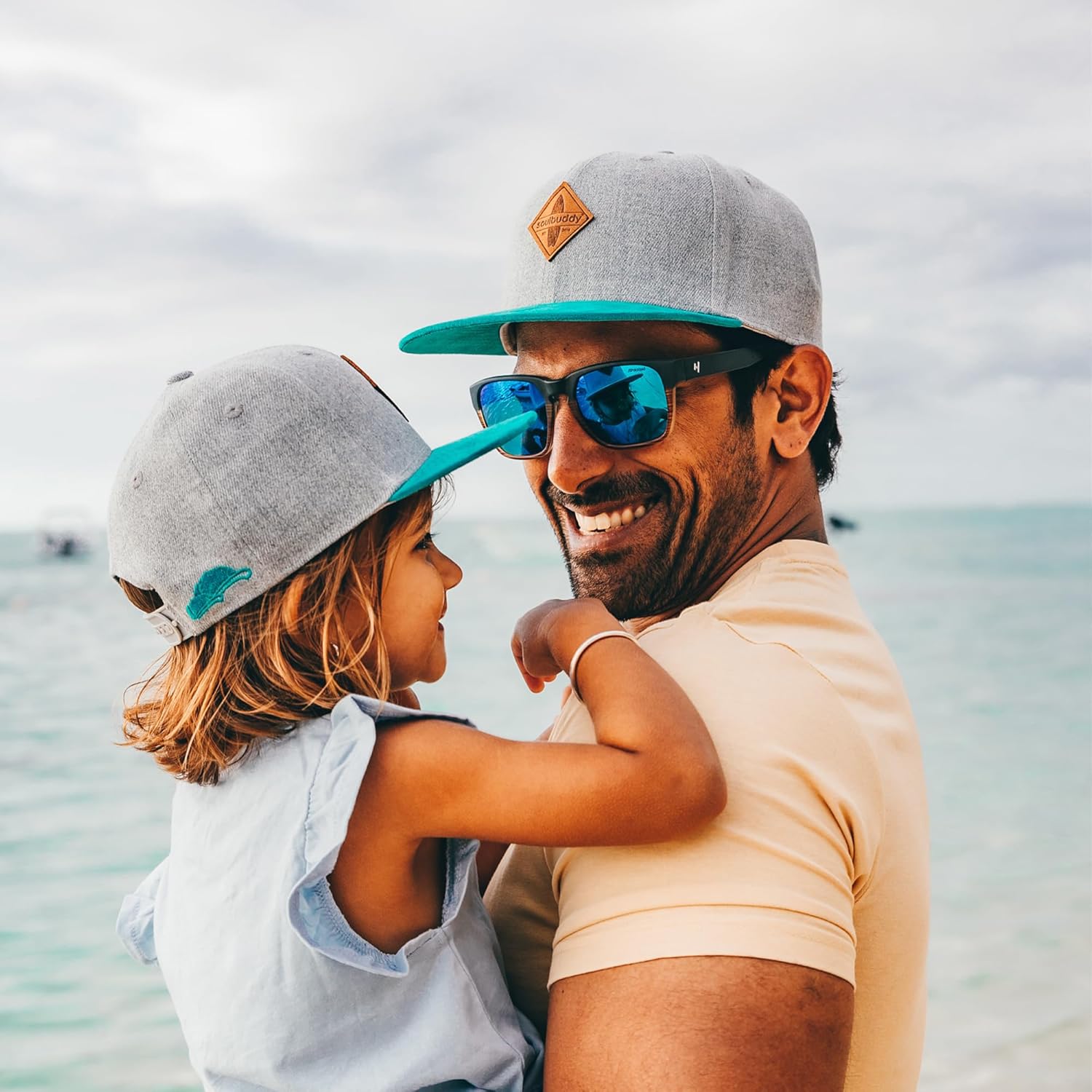 Thumbnail 6 de Soulbuddy Vater–Sohn Baseball Cap Set – 2er Partnerlook im Streetwear-Stil