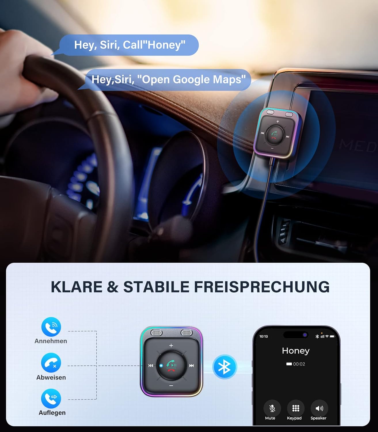 Thumbnail 4 de JOYROOM 2025 Aux Bluetooth Adapter Auto – Bluetooth 5.4