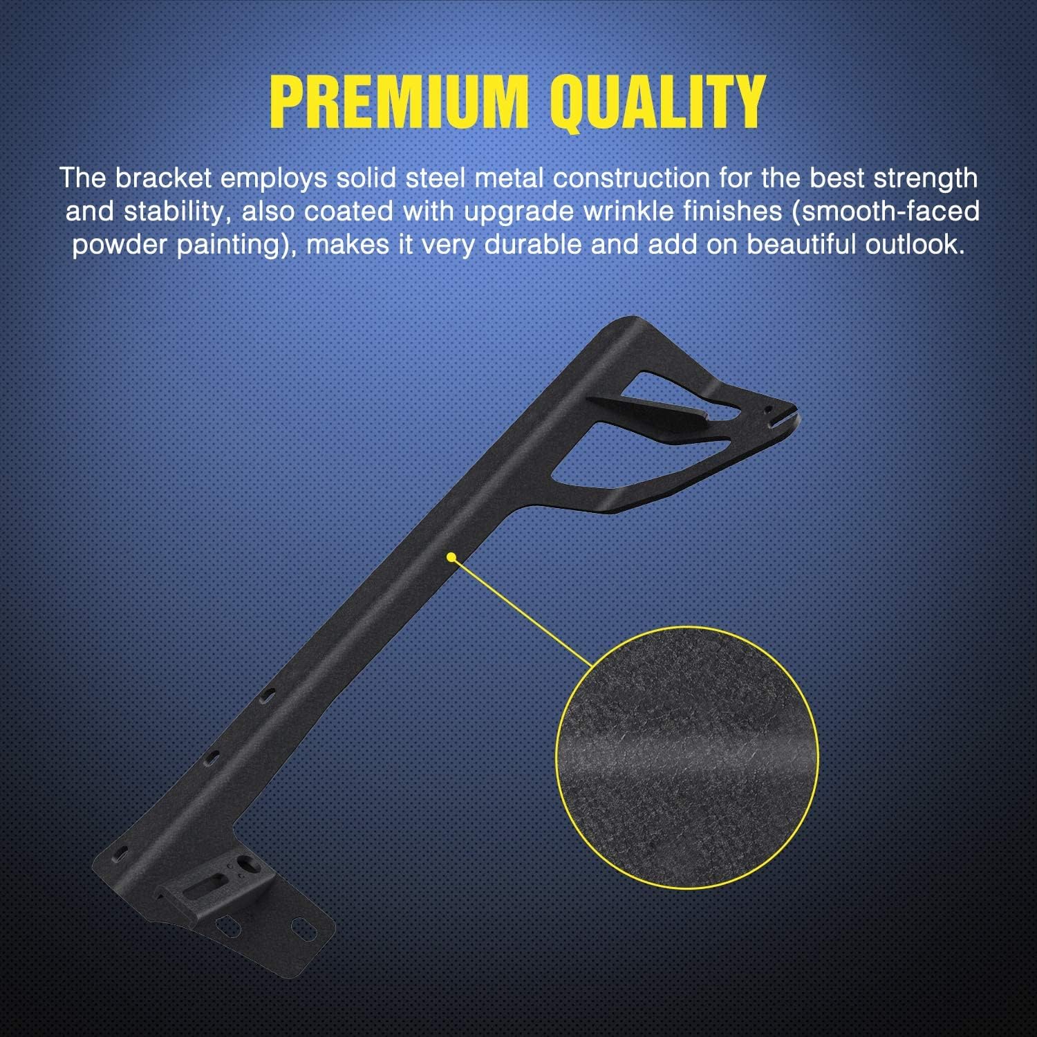 Thumbnail 3 de Nilight Upper Windshield Frame Bracket for Wrangler JK
