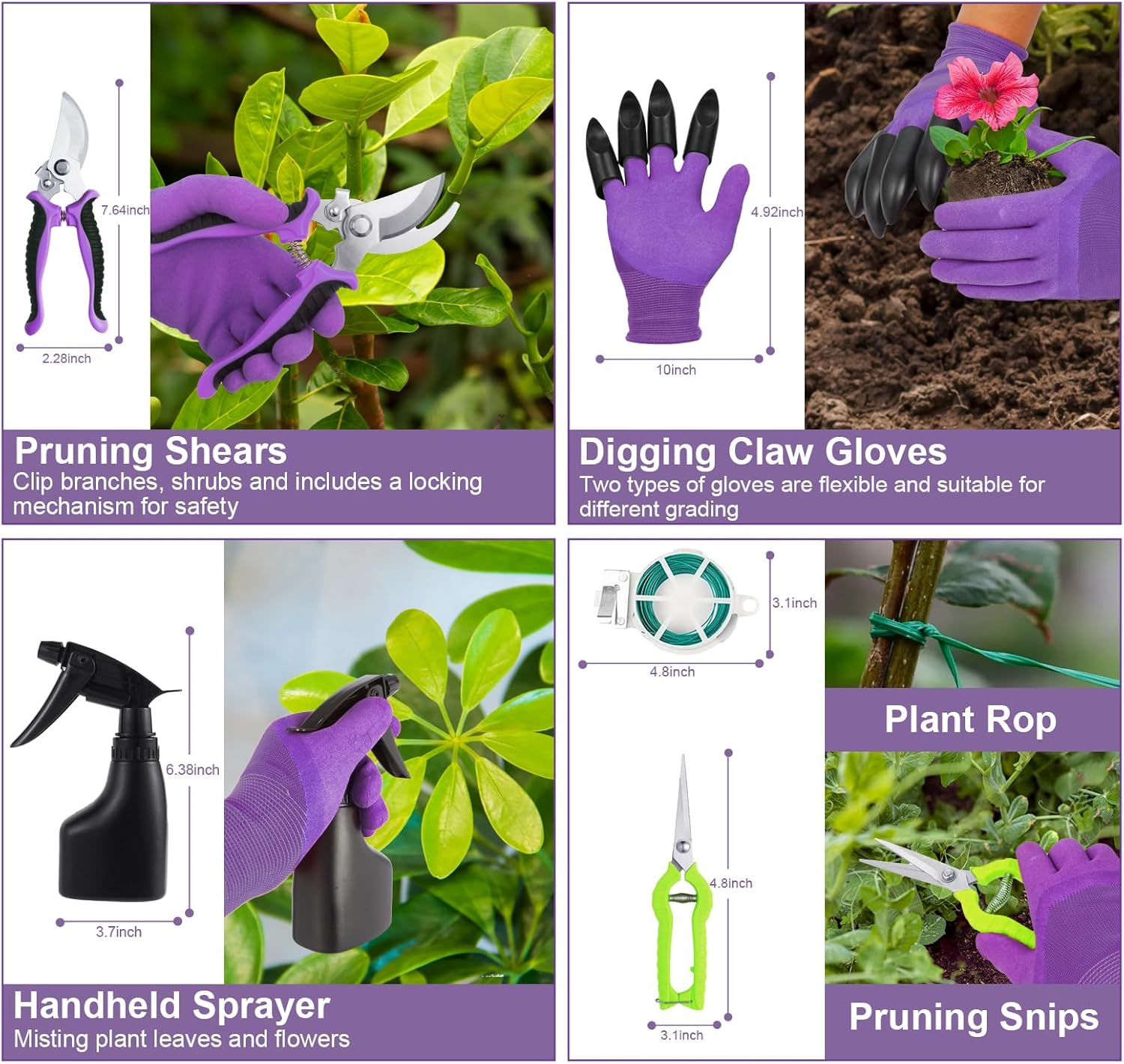 Thumbnail 4 de COVACURE 11 PCS Garden Tools set