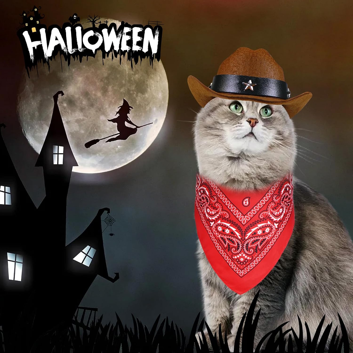 Detalle de GOYOSWA Cat Cowboy Costume