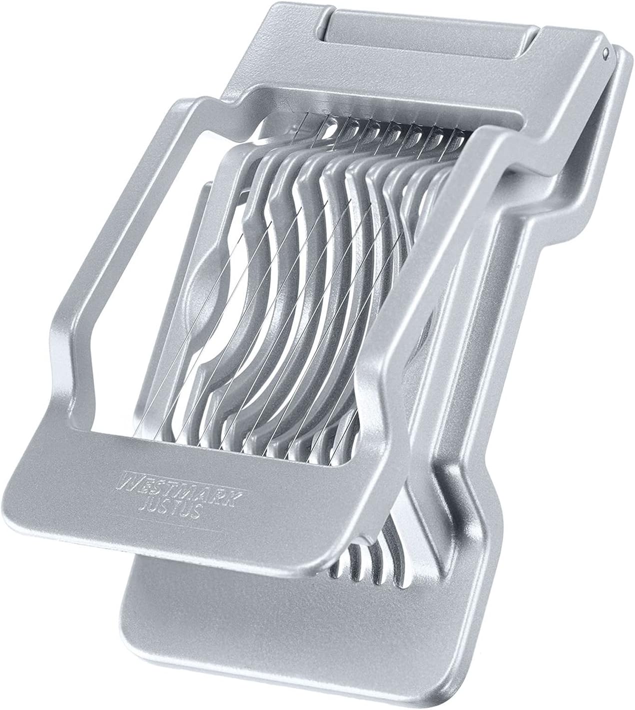 Detalle de Westmark 10202260 Justus eiersnijder met 10 RVS-snijdraadjes