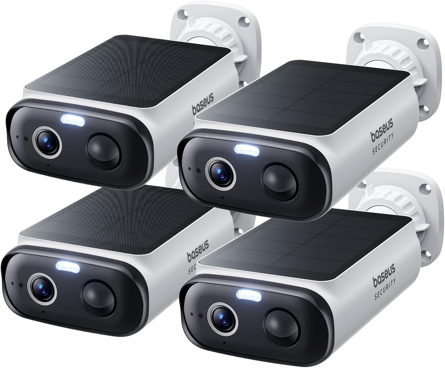 Detalle de Baseus Security S1 Lite 2K telecamera solare 4pz