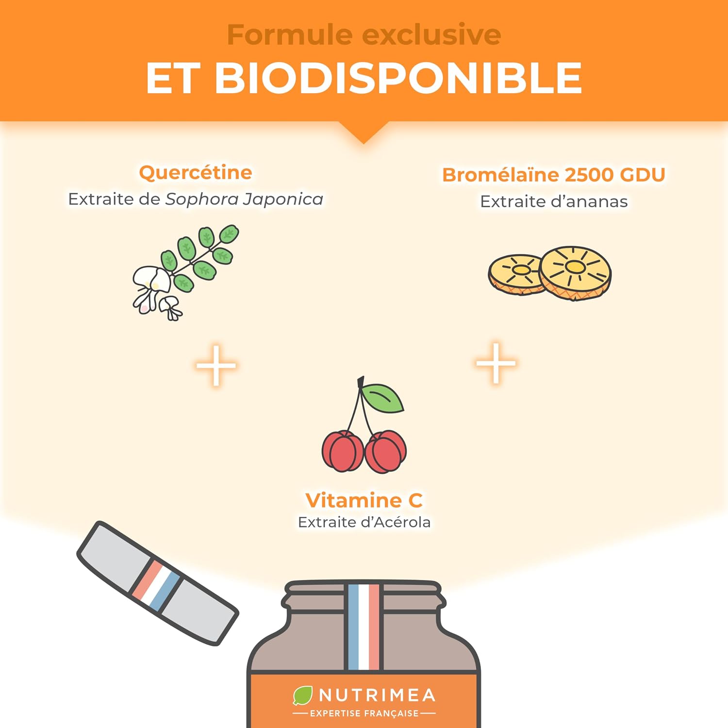 Thumbnail 3 de Nutrimea Quercétine 600 mg complément immunité végétal