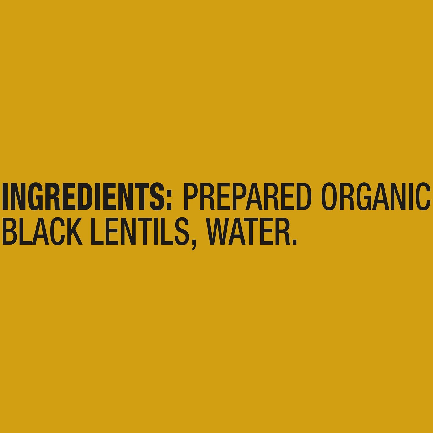 Detalle de Westbrae Natural Organic Black Lentils, 12-Pack of 15 oz Cans