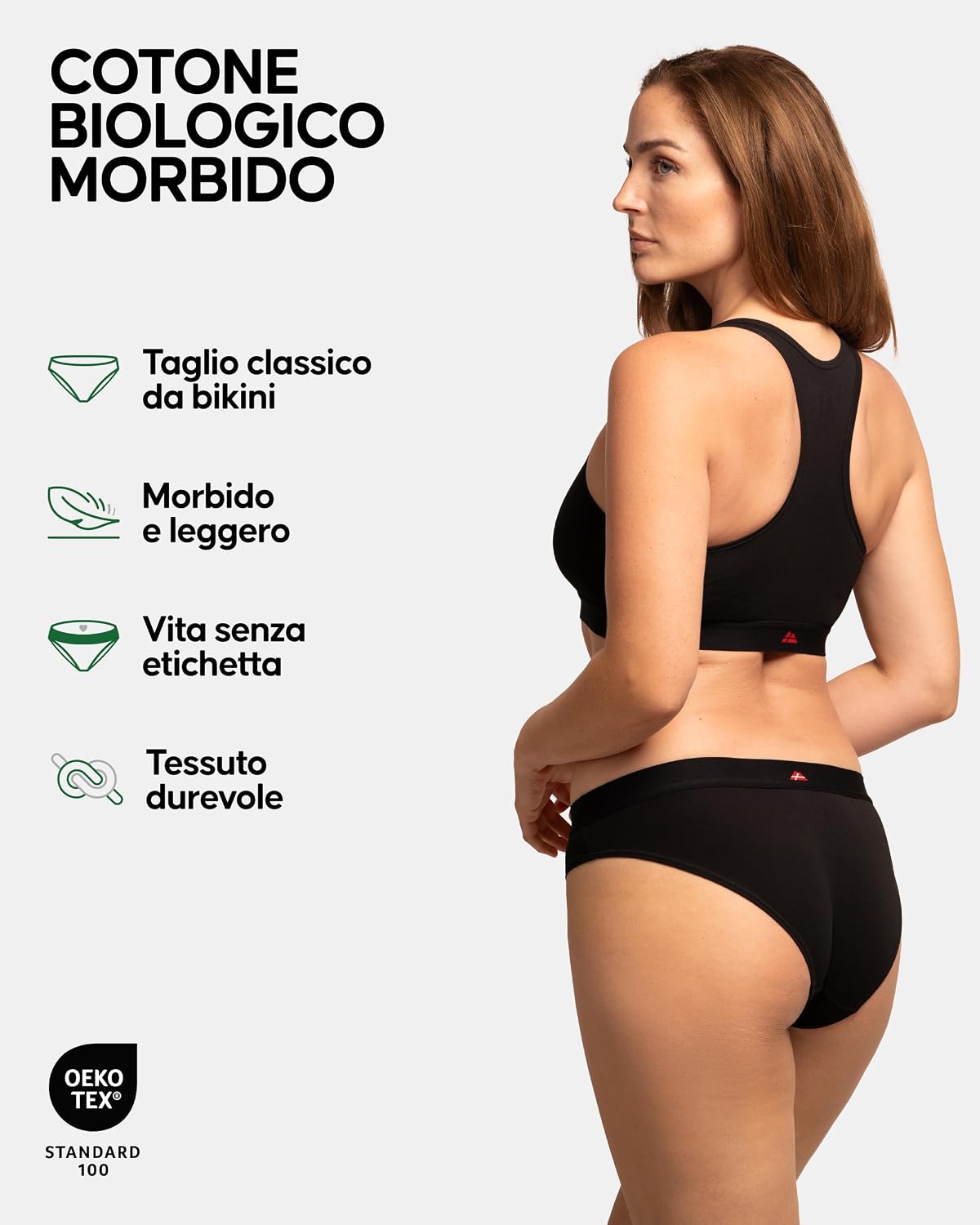 Detalle de DANISH ENDURANCE Slip Cotone Biologico 3–6 pezzi
