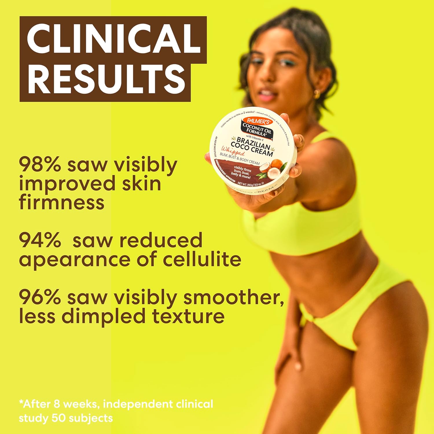 Thumbnail 4 de Palmer’s Coconut Oil Formula Brazilian Coco Cream with Vitamin E (Whipped Bum, Bust & Body Cream) 8.8 fl oz