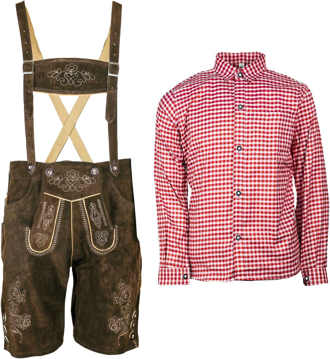 Thumbnail 1 de MS-Trachten Leo Kinder Trachtenset mit Lederhose