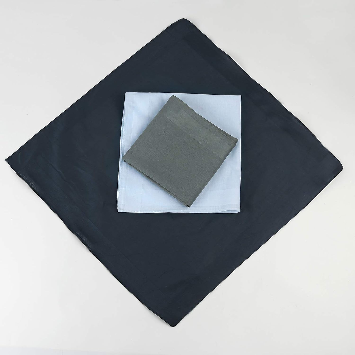 Thumbnail 4 de HOULIFE Handkerchiefs 40x40cm 100% Cotton