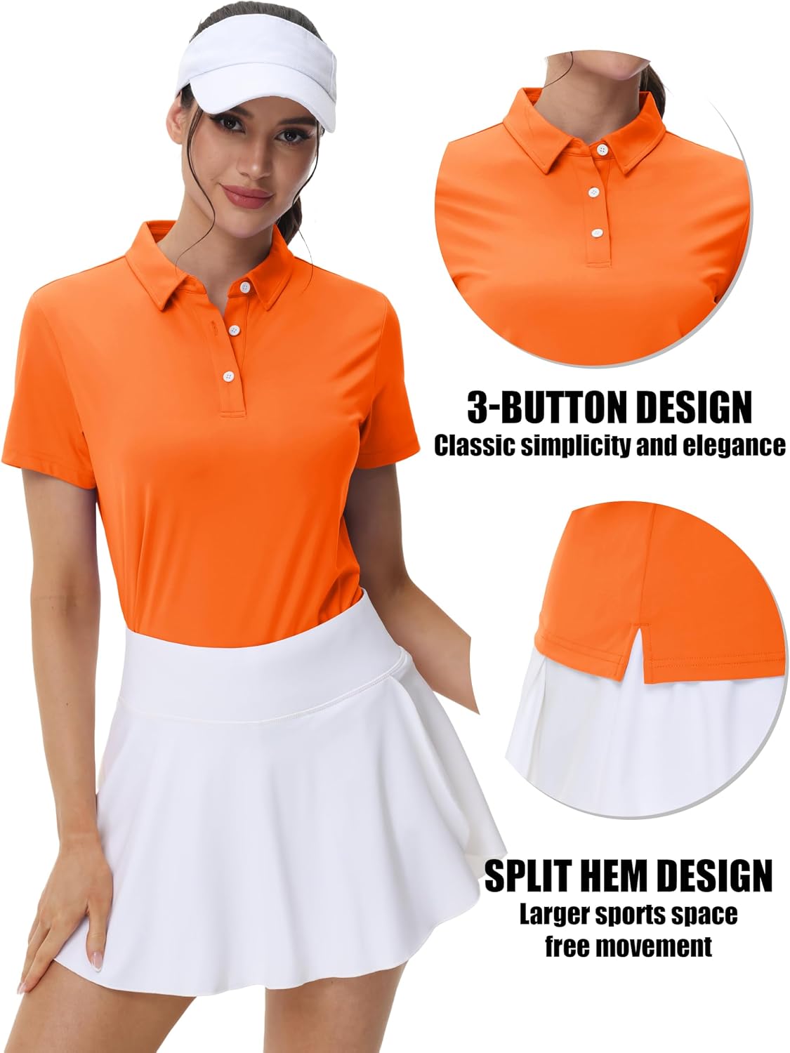 Thumbnail 4 de MAGCOMSEN Women's Polo Shirt Polyester
