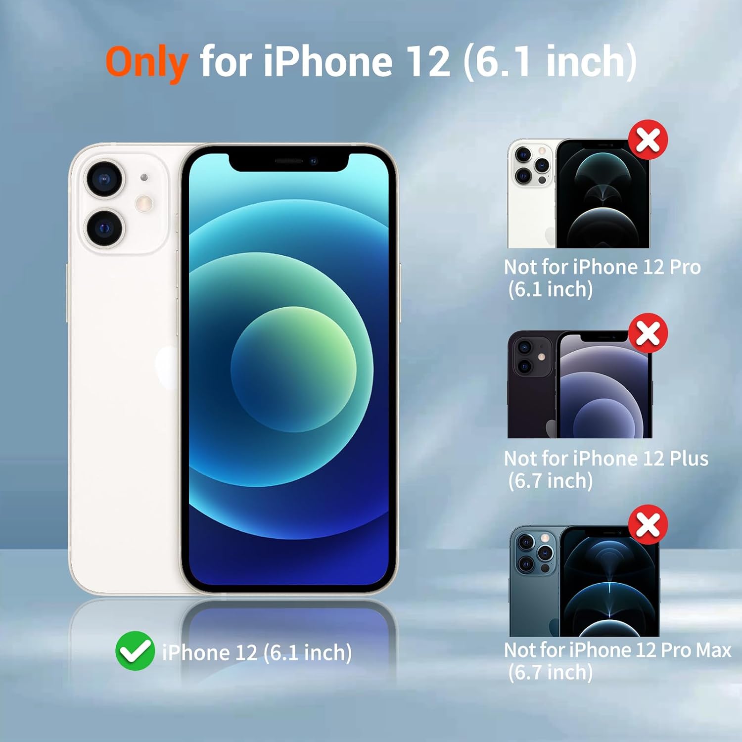 Detalle 2 de SUPFINE iPhone 12 Case 6.1 inch
